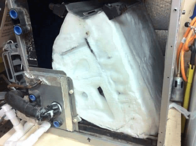Frozen Indoor Coil